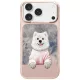 Nimmy Gentle Pets Series Dog MagSafe iPhone 18 Pro / 17 Pro tok, rózsaszín