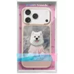 Nimmy Gentle Pets Series Dog MagSafe iPhone 18 Pro Max / 17 Pro Max tok, rózsaszín
