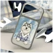 Nimmy Gentle Pets Series Dog MagSafe iPhone 18 Pro / 17 Pro tok, szürke