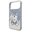 Nimmy Gentle Pets Series Dog MagSafe iPhone 18 Pro Max / 17 Pro Max tok, szürke