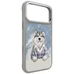 Nimmy Gentle Pets Series Dog MagSafe iPhone 18 Pro Max / 17 Pro Max tok, szürke