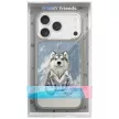 Nimmy Gentle Pets Series Dog MagSafe iPhone 18 Pro Max / 17 Pro Max tok, szürke