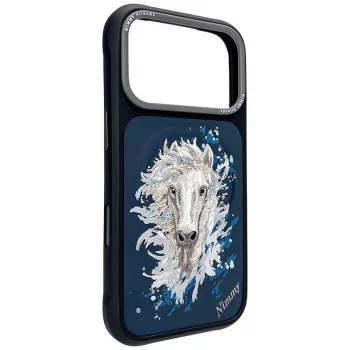 Nimmy Horse MagSafe iPhone 18 Pro / 17 Pro tok, sötétkék