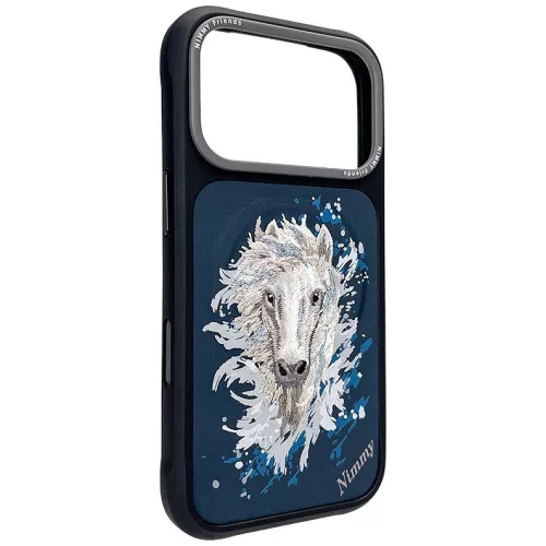 Nimmy Horse MagSafe iPhone 18 Pro / 17 Pro tok, sötétkék
