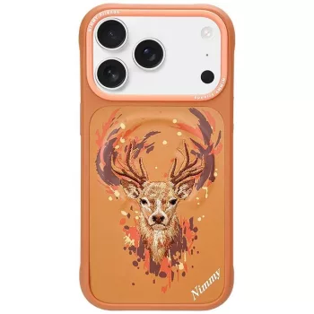 Nimmy Deer MagSafe iPhone 18 Pro / 17 Pro tok, narancssárga