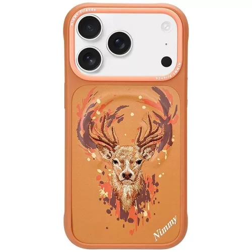 Nimmy Deer MagSafe iPhone 18 Pro Max / 17 Pro Max tok, narancssárga