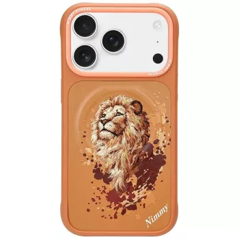 Nimmy Lion MagSafe iPhone 18 Pro / 17 Pro tok, narancssárga