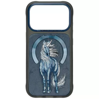   Nimmy Magnetic Fantasy Animal Unicorn MagSafe iPhone 18 Pro / 17 Pro tok, kék