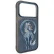 Nimmy Magnetic Fantasy Animal Unicorn MagSafe iPhone 18 Pro Max / 17 Pro Max tok, kék
