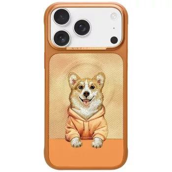   Nimmy Gentle Pets Series Dog MagSafe iPhone 18 Pro / 17 Pro tok, narancssárga
