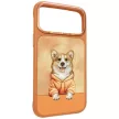 Nimmy Gentle Pets Series Dog MagSafe iPhone 18 Pro / 17 Pro tok, narancssárga