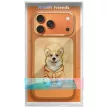 Nimmy Gentle Pets Series Dog MagSafe iPhone 18 Pro / 17 Pro tok, narancssárga