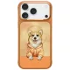 Nimmy Gentle Pets Series Dog MagSafe iPhone 18 Pro Max / 17 Pro Max tok, narancssárga