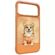 Nimmy Gentle Pets Series Dog MagSafe iPhone 18 Pro Max / 17 Pro Max tok, narancssárga