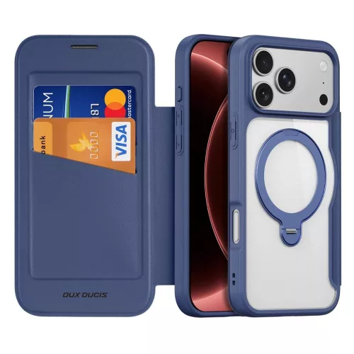 Dux Ducis Skin X Pro MagSafe (Open Ring Version) iPhone 18 Pro Max / 17 Pro Max tok, kék