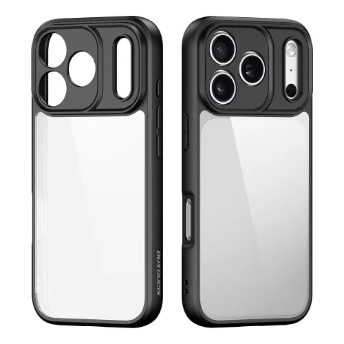 Dux Ducis Aimo iPhone 17 Pro / 18 Pro tok, fekete