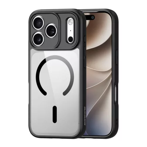 Dux Ducis Aimo Mag MagSafe iPhone 17 Pro / 18 Pro tok, fekete