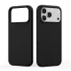 Dux Ducis Piel Liquid Silicone MagSafe iPhone 18 Pro / 17 Pro tok, fekete