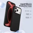Dux Ducis Piel Liquid Silicone MagSafe iPhone 18 Pro / 17 Pro tok, fekete