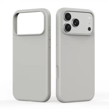  Dux Ducis Piel Liquid Silicone MagSafe iPhone 18 Pro / 17 Pro tok, bézs