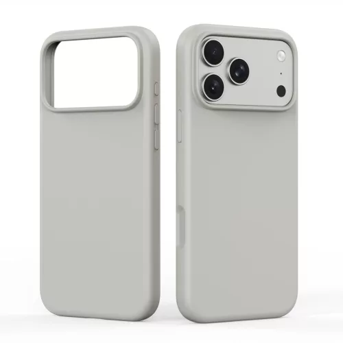 Dux Ducis Piel Liquid Silicone MagSafe iPhone 18 Pro / 17 Pro tok, bézs