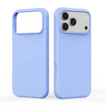   Dux Ducis Piel Liquid Silicone MagSafe iPhone 18 Pro / 17 Pro tok, világoskék