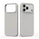 Dux Ducis Piel Liquid Silicone MagSafe iPhone 18 Pro Max / 17 Pro Max tok, bézs