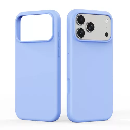 Dux Ducis Piel Liquid Silicone MagSafe iPhone 18 Pro Max / 17 Pro Max tok, világoskék