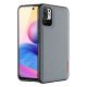 Dux Ducis Fino Xiaomi Redmi Note 10 5G/Poco M3 Pro/Poco M3 5G hátlap, tok, szürke