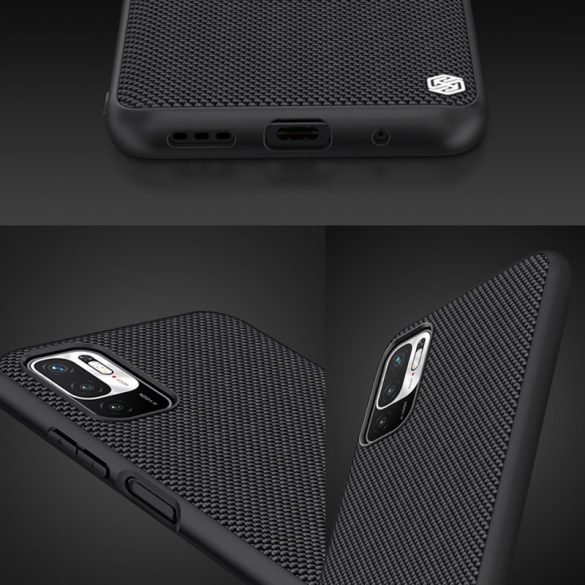 Nillkin Textured Case Xiaomi Redmi Note 10 5G/Poco M3 Pro/Poco M3 5G hátlap, tok, fekete