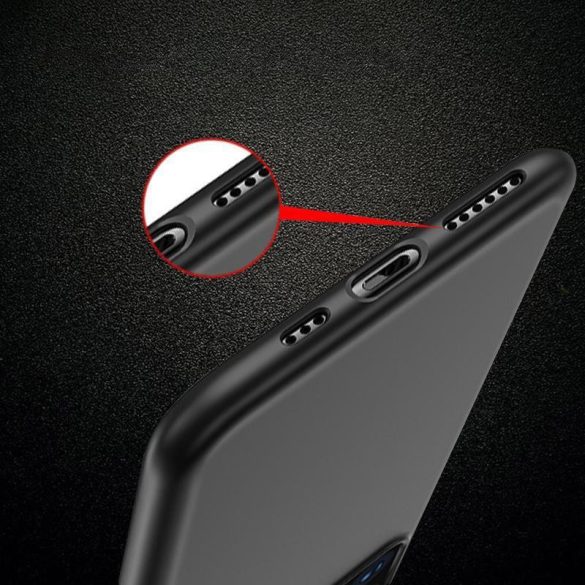 Xiaomi Redmi Note 10 5G/Poco M3 Pro/Poco M3 5G TPU szilikon hátlap tok, fekete