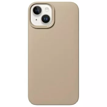 Case Nudient Thin iPhone 14 tok, bézs