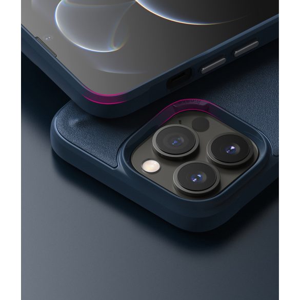Ringke Onyx Durable iPhone 13 Pro TPU hátlap, tok, sötétkék