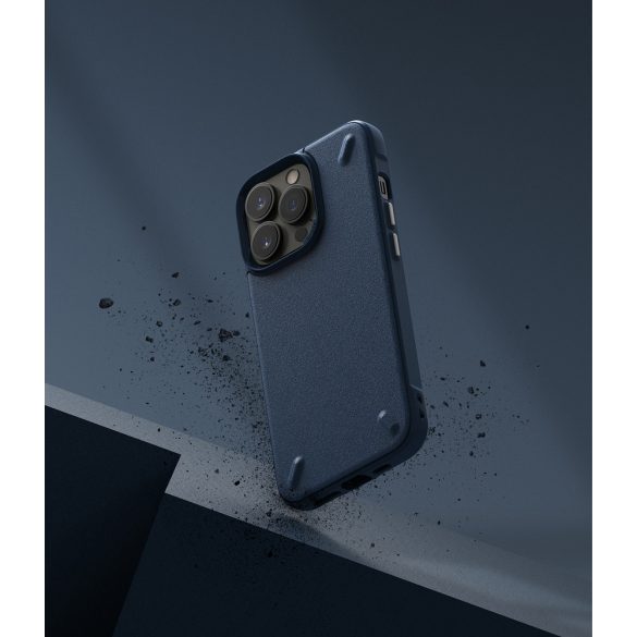 Ringke Onyx Durable iPhone 13 Pro TPU hátlap, tok, sötétkék