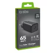 SBS 65 Watt GaN hálózati töltő Power Delivery, fekete