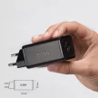 SBS 65 Watt GaN hálózati töltő Power Delivery, fekete