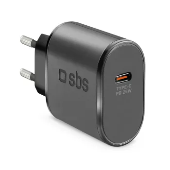 SBS 25W Power Delivery Charger hálózati töltő, fekete