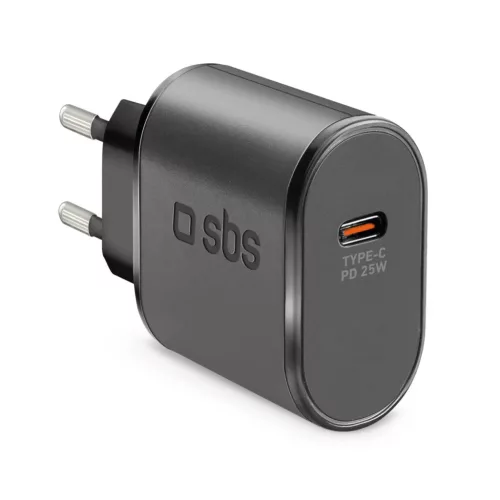 SBS 25W Power Delivery Charger hálózati töltő, fekete