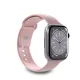 Puro Icon Silicone óraszíj Apple Watch 38/ 40/ 41 mm, rózsaszín (2 pcs.)