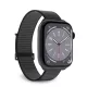 Puro Sport Nylon óraszíj Apple Watch 38/ 40/ 41 mm, fekete