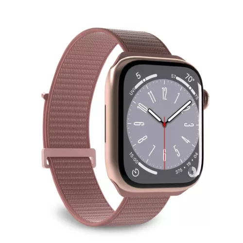 Puro Sport Nylon óraszíj Apple Watch 38/ 40/ 41 mm, rózsaszín