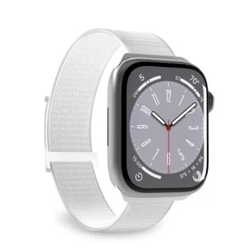 Puro Sport Nylon óraszíj Apple Watch 38/ 40/ 41 mm, fehér