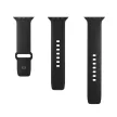 Puro Icon Silicone óraszíj Apple Watch 42/ 44/ 45/ 49 mm, fekete (2 pcs.)