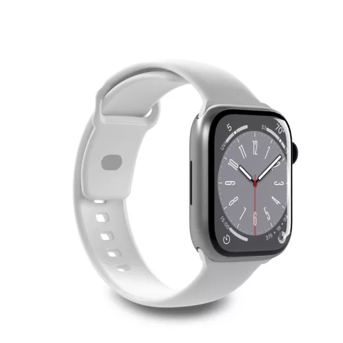 Puro Icon Silicone óraszíj Apple Watch 42/ 44/ 45/ 49 mm, fehér (2 pcs.)