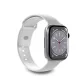 Puro Icon Silicone óraszíj Apple Watch 42/ 44/ 45/ 49 mm, fehér (2 pcs.)