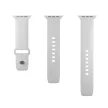 Puro Icon Silicone óraszíj Apple Watch 42/ 44/ 45/ 49 mm, fehér (2 pcs.)