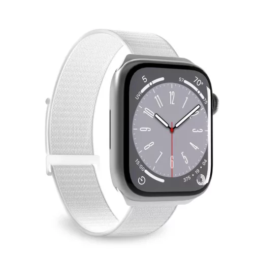 Puro Sport Nylon óraszíj Apple Watch 42/ 44/ 45/ 49 mm, fehér