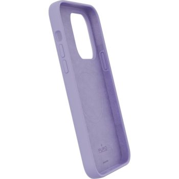 Puro Icon Mag MagSafe Silicone iPhone 14 Pro tok, lila