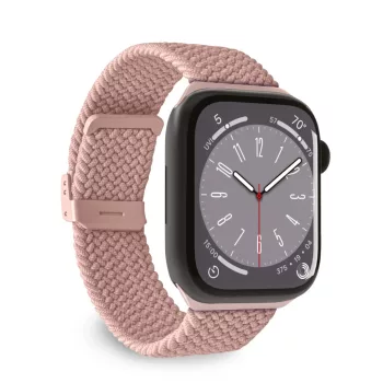   Puro Loop Nylon Apple Watch óraszíj 38/40/41mm, rózsaszín