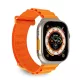 Puro Extreme Nylon óraszíj Apple Watch 42/ 44/ 45/ 49 mm, narancssárga